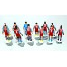 Subbuteo Andrew Table Soccer West Ham United 2023-24  no bases no box only 12 figures